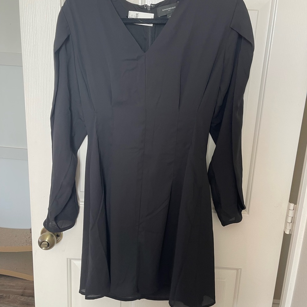 Banana Republic Black Mini Dress